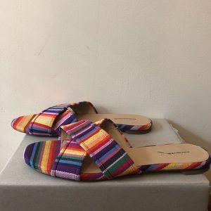 J Crew Rainbow Sandals